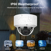 Kompatybilny z Hikvision Anpviz 5MP POE kamera IP H.265 mikrofon Audio kamera ochrony zewnętrzna kamera IP IP66 ONVIF 30m IR 4